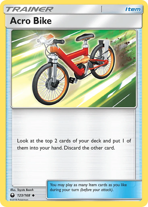 Acro Bike (123/168) [Sun & Moon: Celestial Storm] - for just $0.20! 