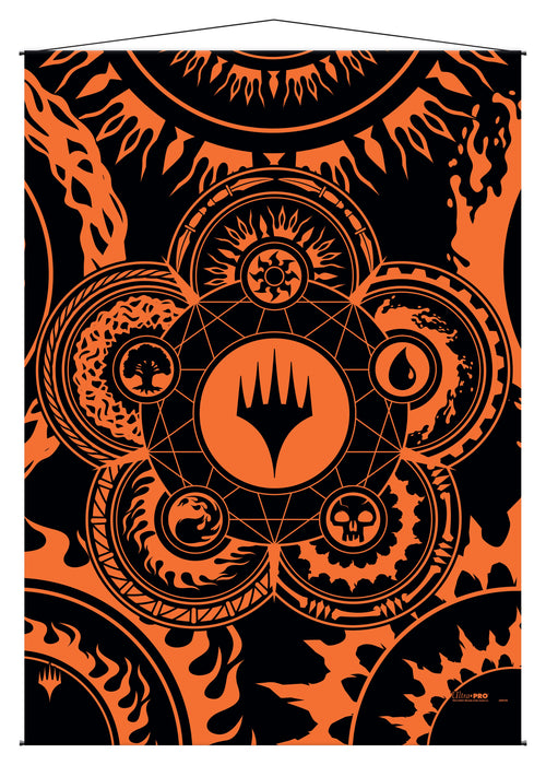 Ultra PRO: Wall Scroll - Mana 7 (Color Wheel) - for just $0! 