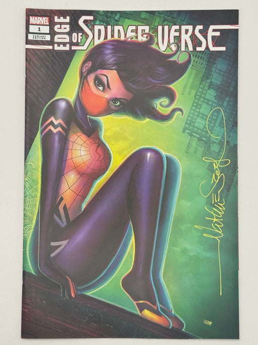 [Signed by Nathan Szerdy] EDGE OF SPIDER-VERSE #1 UNKNOWN COMICS NATHAN SZERDY EXCLUSIVE VAR [IN STOCK] - for just $25! 