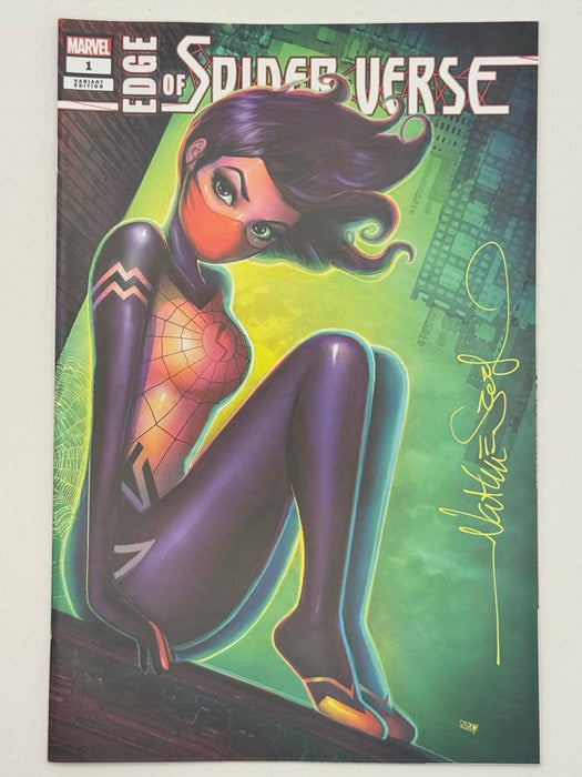 [Signed by Nathan Szerdy] EDGE OF SPIDER-VERSE #1 UNKNOWN COMICS NATHAN SZERDY EXCLUSIVE VAR [IN STOCK] - for just $25! 