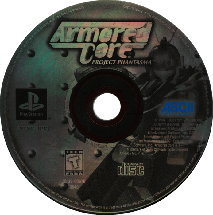 Armored Core: Project Phantasma – PlayStation 1 (PS1) - for just $96.99! 