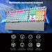 Punk Green Axis Notebook Computer Wired Gaming Keyboard - for just $168.62! 