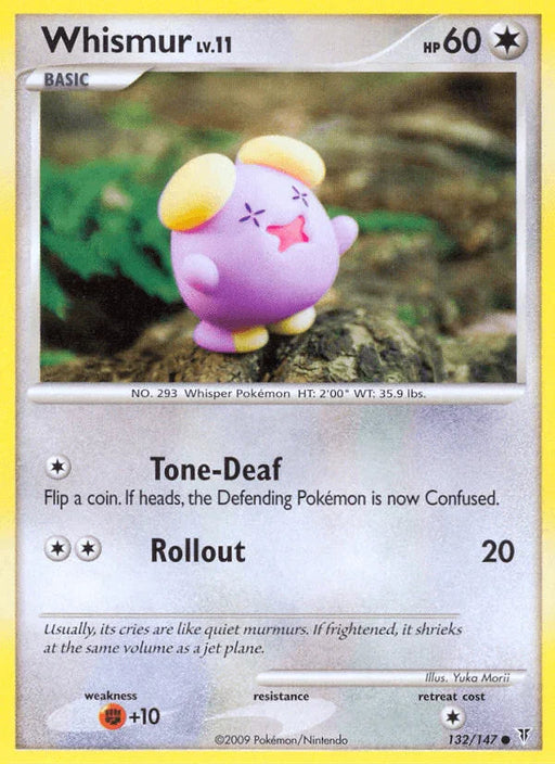 Whismur (132/147) [Platinum: Supreme Victors] - for just $1.55! 