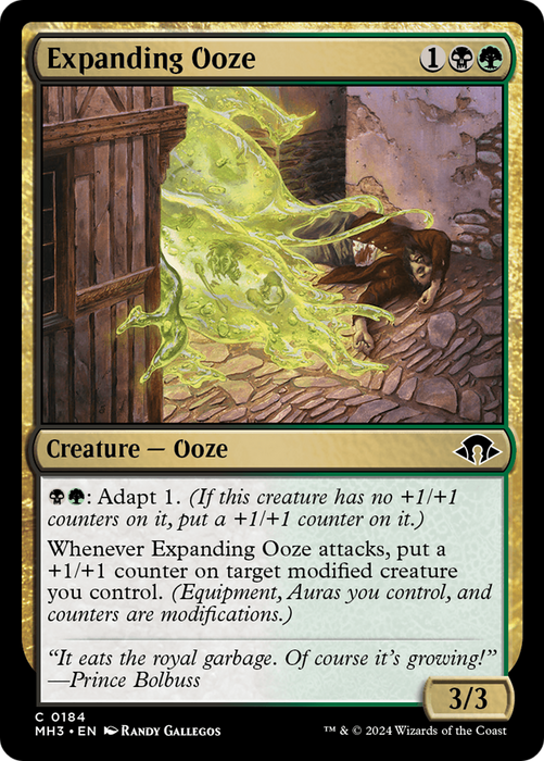 Expanding Ooze (MH3-184) - Modern Horizons 3 - for just $0.04! 