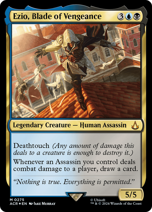 Ezio, Blade of Vengeance (ACR-275) - Assassin's Creed Foil - for just $3.20! 