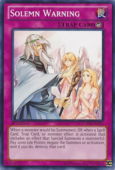 Solemn Warning [LCYW-EN301] Common - for just $0.25! 