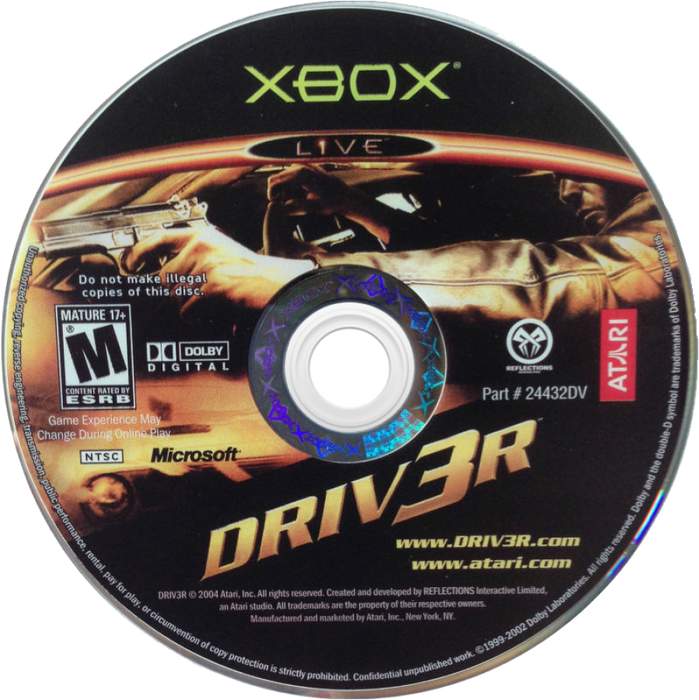 Driver 3 – Xbox (XBOX) - for just $8.99! 
