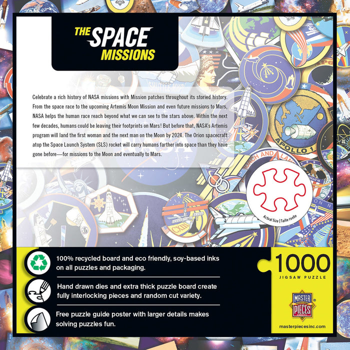 The Space Missions - 1000 Piece Jigsaw Puzzle - Just $16.99! Shop now at Retro Gaming of Denver