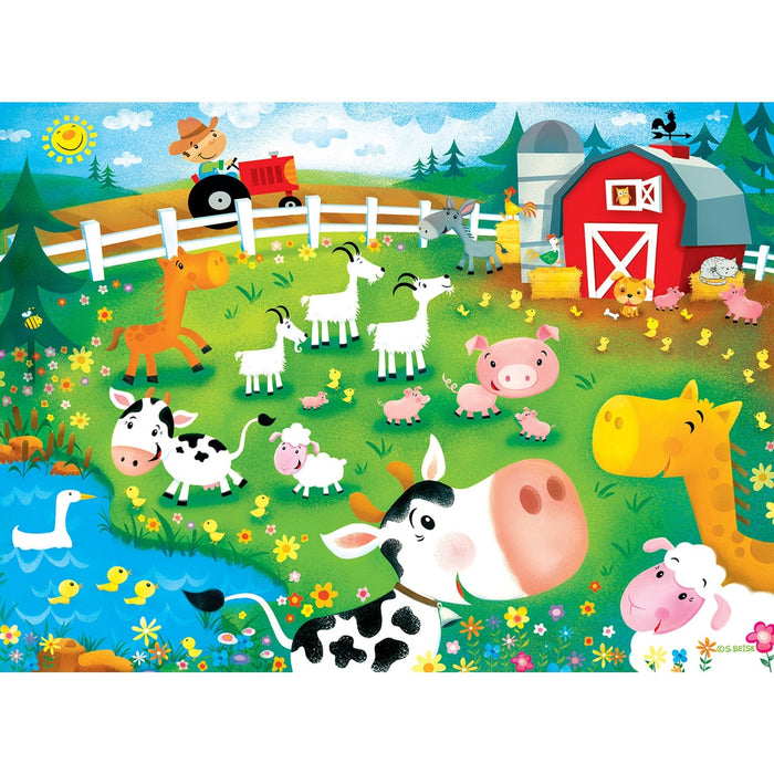 Lil Puzzler - Old MacDonald's Farm 24 Piece Jigsaw Puzzle - for just $12.99! 