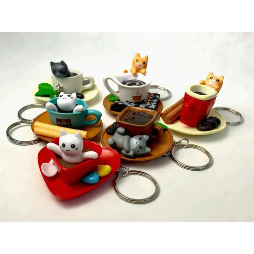 Cat Cafe Key Charm - Just $5.99! Shop now at Retro Gaming of Denver