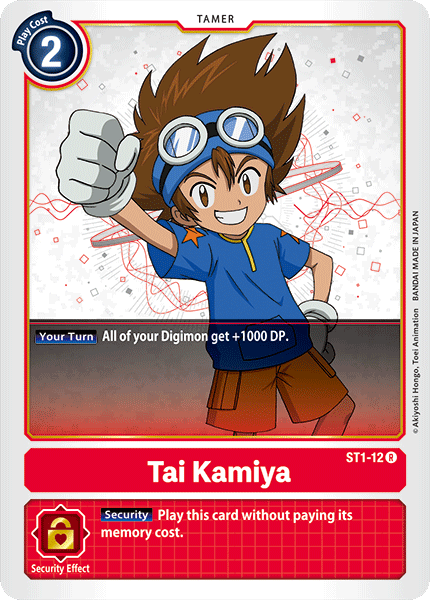 Tai Kamiya [ST1-12] [Starter Deck: Gaia Red] - Just $0.09! Shop now at Retro Gaming of Denver