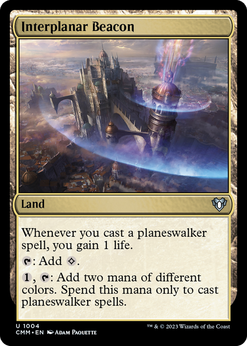 Interplanar Beacon (CMM-1004) - Commander Masters - for just $0.05! 
