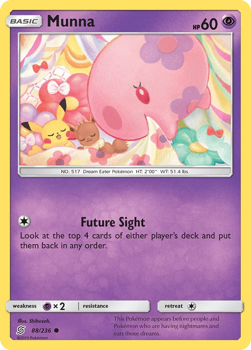 Munna (88/236) [Sun & Moon: Unified Minds] - for just $1.05! 