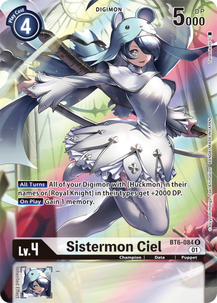 Sistermon Ciel [BT6-084] (Alternate Art) [Double Diamond] - Just $1.75! Shop now at Retro Gaming of Denver