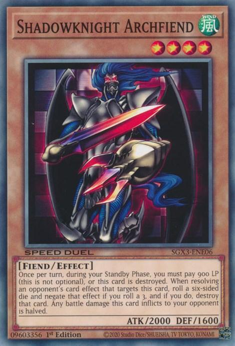 Shadowknight Archfiend [SGX3-ENE06] Common - for just $0.10! 