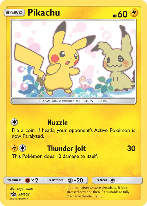 Pikachu (SM162) [Sun & Moon: Black Star Promos] - for just $69.30! 