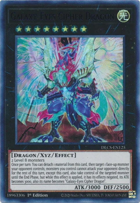 Galaxy-Eyes Cipher Dragon (Purple) [DLCS-EN125] Ultra Rare - for just $0.75! 