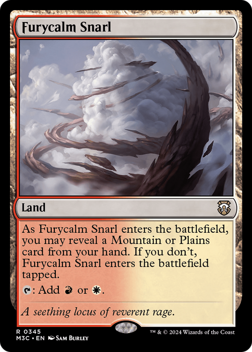 Furycalm Snarl (M3C-345) - Modern Horizons 3 Commander - for just $0.09! 