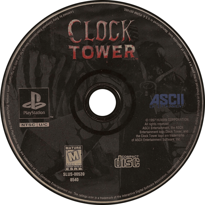 Clock Tower – PlayStation 1 (PS1) - for just $0! 