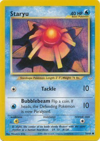 Staryu (56/64) [Neo Revelation Unlimited] - for just $0.30! 