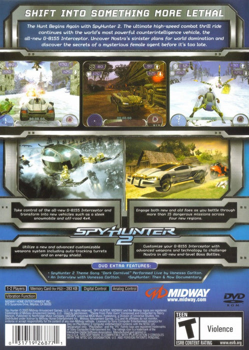 Spy Hunter 2 – PlayStation 2 (PS2) - for just $7.99! 
