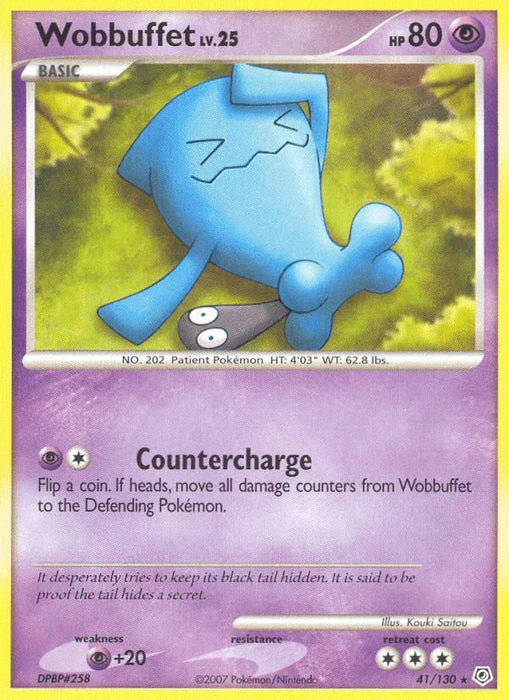 Wobbuffet (41/130) [Diamond & Pearl: Base Set] - for just $1.50! 