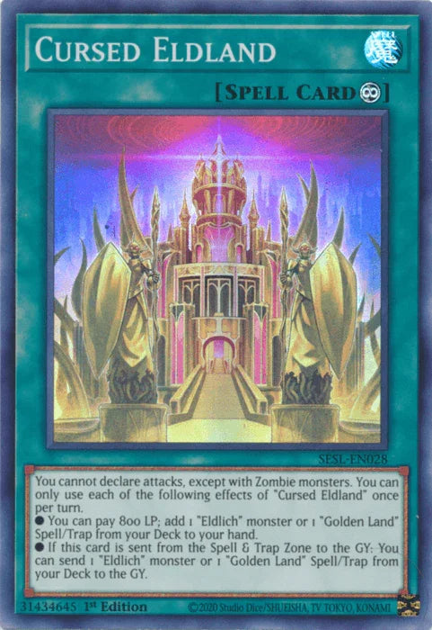 Cursed Eldland [SESL-EN028] Super Rare - for just $2.05! 