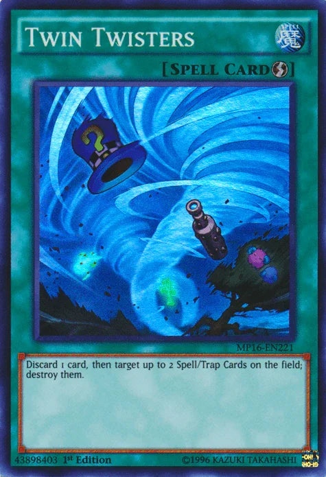 Twin Twisters [MP16-EN221] Super Rare - for just $0.15! 