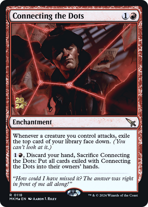 Connecting the Dots (PRE-118) - Murders at Karlov Manor Promos Foil - for just $0.21! 