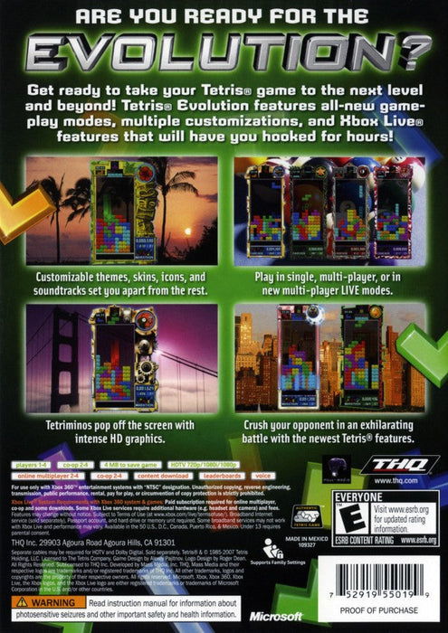 Tetris: Evolution – Xbox 360 (X360) - for just $9.99! 