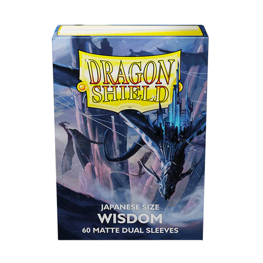 Dragon Shield: Japanese Size 60ct Sleeves - Wisdom (Dual Matte) - Just $5.95! Shop now at Retro Gaming of Denver