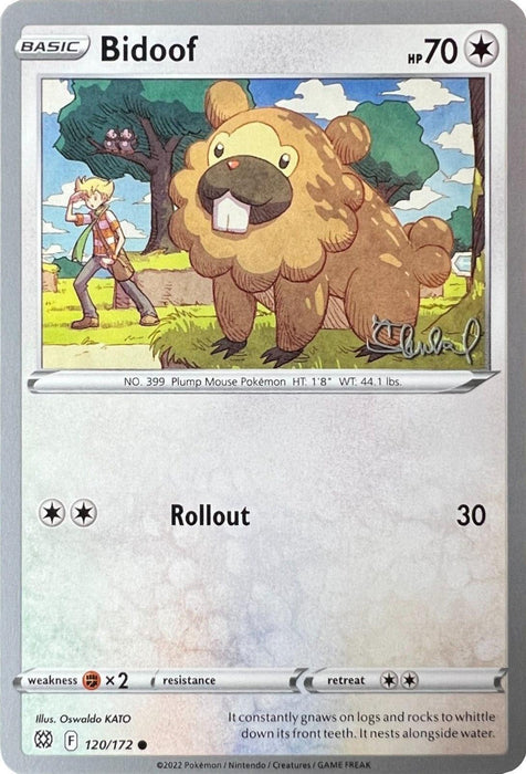 Bidoof (120/172) (ADP - Ondrej Skubal) [World Championships 2022] - for just $0.30! 