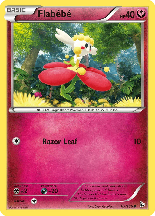 Flabebe (63/106) [XY: Flashfire] - for just $0.15! 