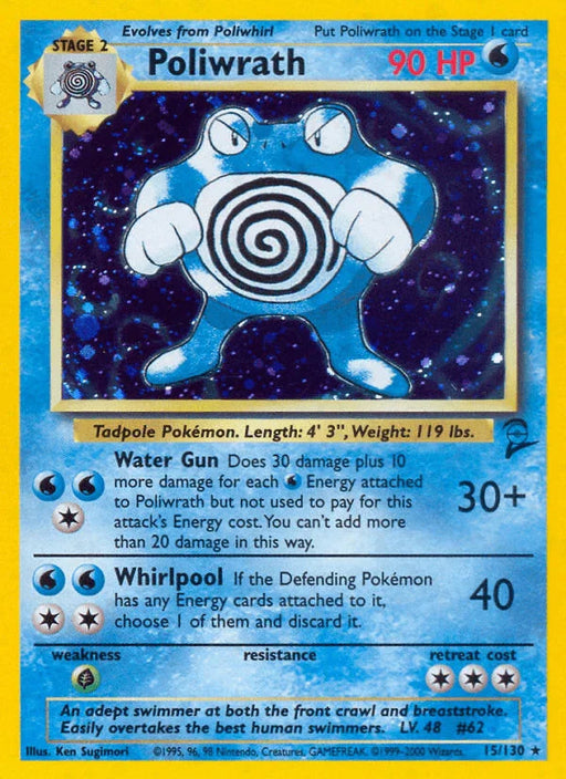 Poliwrath (15/130) [Base Set 2] - for just $7.15! 