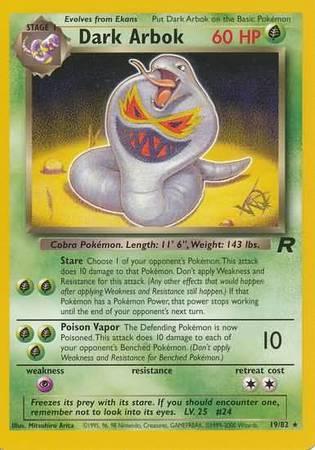 Dark Arbok (19/82) (W Stamped Promo) [Team Rocket Unlimited] - for just $19.20! 