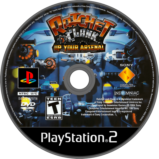 Ratchet & Clank: Up Your Arsenal – PlayStation 2 (PS2) - for just $0! 