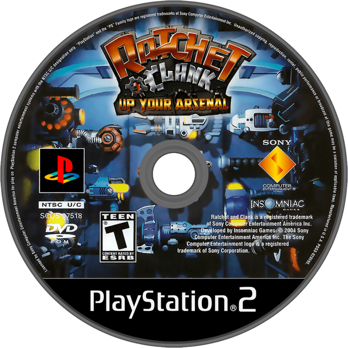 Ratchet & Clank: Up Your Arsenal – PlayStation 2 (PS2) - for just $0! 