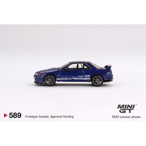 Mini-GT Nissan Skyline GT-R Top Secret VR32 Metallic Blue #589 1:64 MGT00589 - Premium Nissan - Just $19.99! Shop now at Retro Gaming of Denver