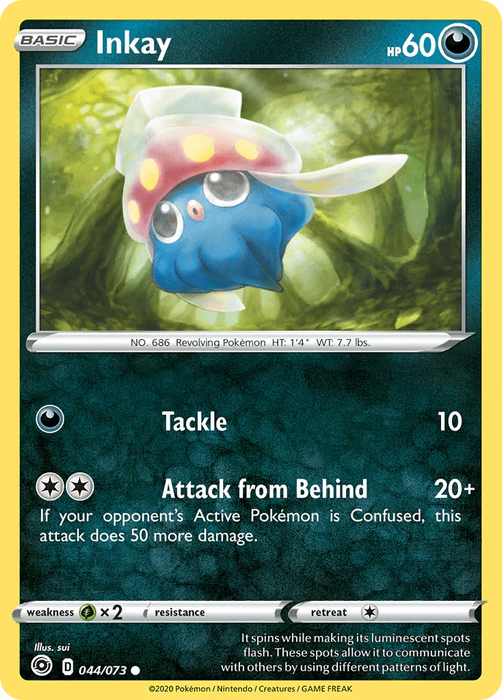 Inkay (044/073) [Sword & Shield: Champion's Path] - for just $0.10! 