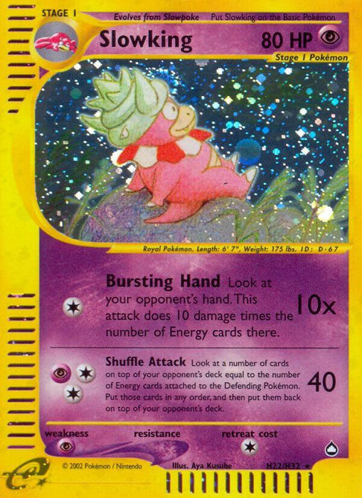Slowking (H22/H32) [Aquapolis] - for just $72! 