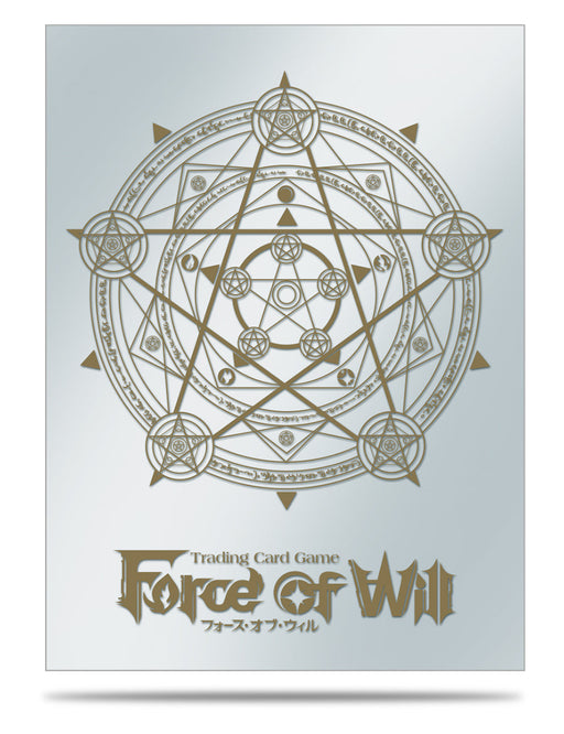 Ultra PRO: Standard 65ct Sleeve Covers - Force of Will (Gold Magic Circle / Moonbreeze's Memoria Promo) - for just $0! 