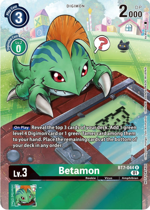 Betamon [BT7-044] (25th Special Memorial Pack) [Next Adventure Promos] - Just $0.10! Shop now at Retro Gaming of Denver