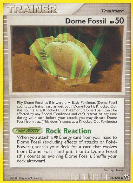 Dome Fossil (89/100) [Diamond & Pearl: Majestic Dawn] - for just $0.15! 