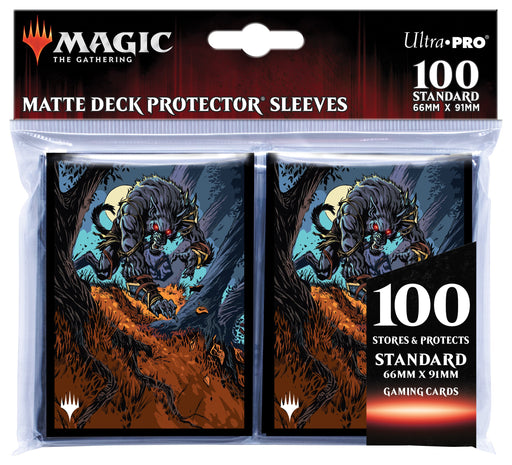 Ultra PRO: Standard 100ct Sleeves - Innistrad Midnight Hunt (Moonrage Brute) - Just $0! Shop now at Retro Gaming of Denver