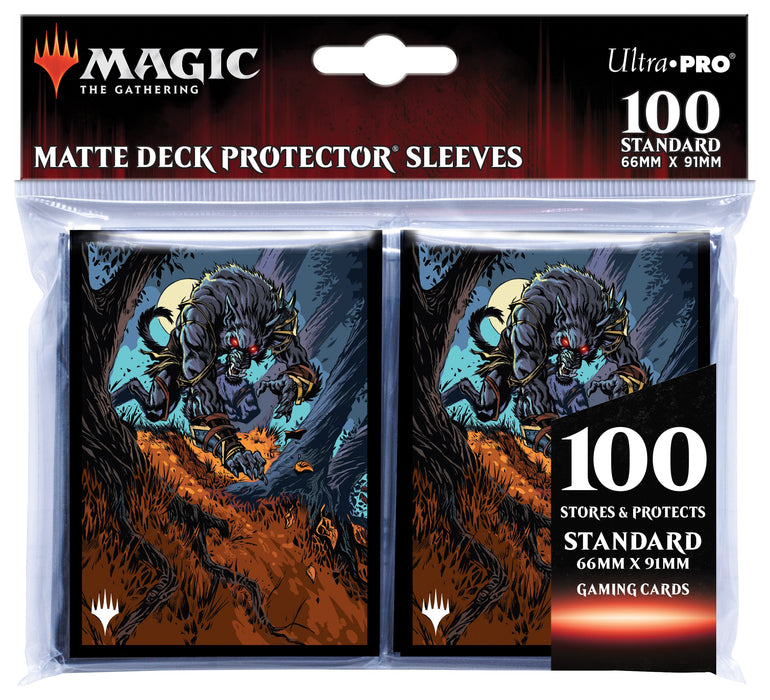 Ultra PRO: Standard 100ct Sleeves - Innistrad Midnight Hunt (Moonrage Brute) - Just $0! Shop now at Retro Gaming of Denver