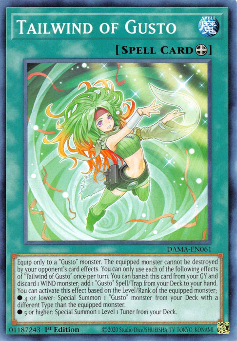 Tailwind of Gusto [DAMA-EN061] Common - for just $0.10! 