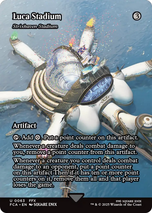 Strixhaven Stadium (FCA-063) - FINAL FANTASY: Through the Ages / Luka Stadium (Borderless) Foil - for just $0.19! 