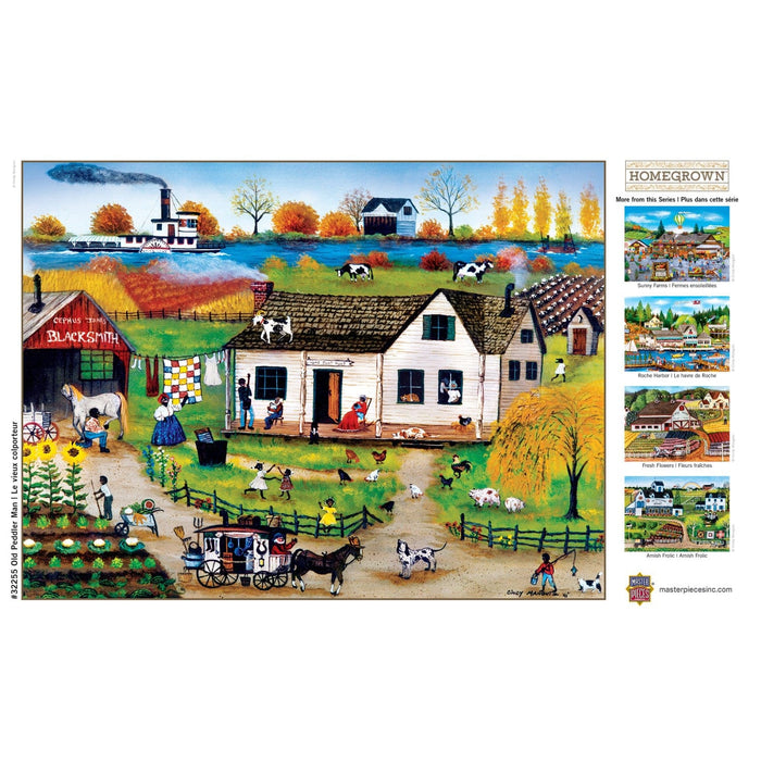 Homegrown - Old Peddler Man 750 Piece Jigsaw Puzzle - for just $9.99! 