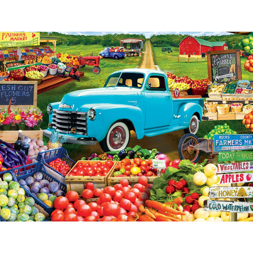 Farmer's Market - Locally Grown 750 Piece Jigsaw Puzzle - Just $14.99! Shop now at Retro Gaming of Denver