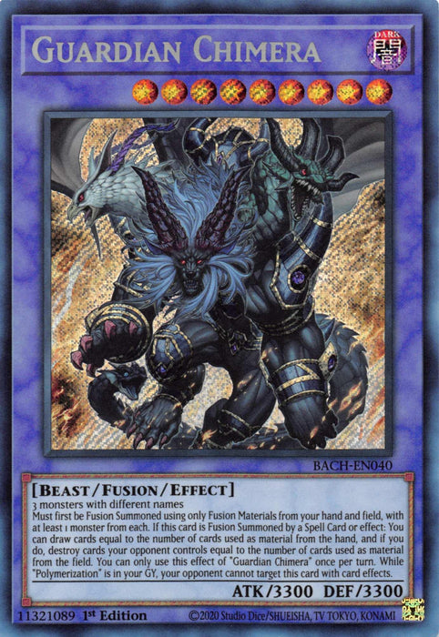 Guardian Chimera [BACH-EN040] Secret Rare - for just $0.85! 
